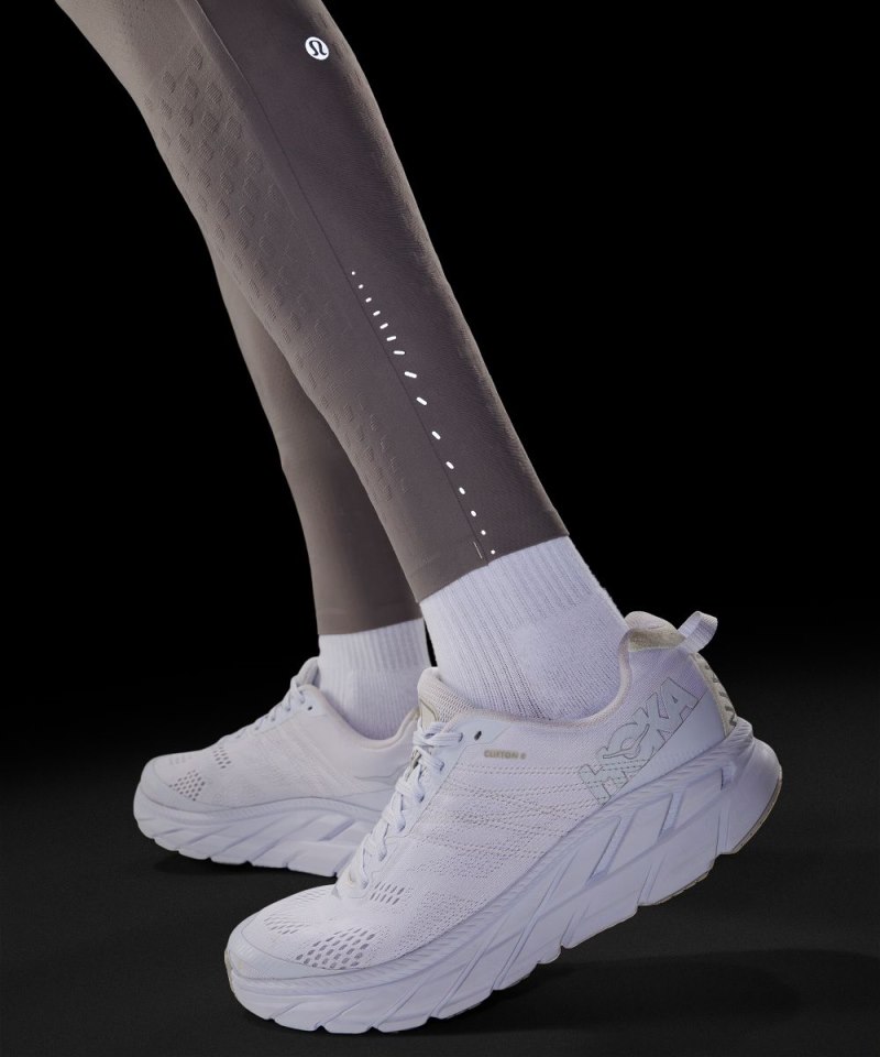 Lululemon SenseKnit Running Tight 28" Gull Grey Online Outlet Sale