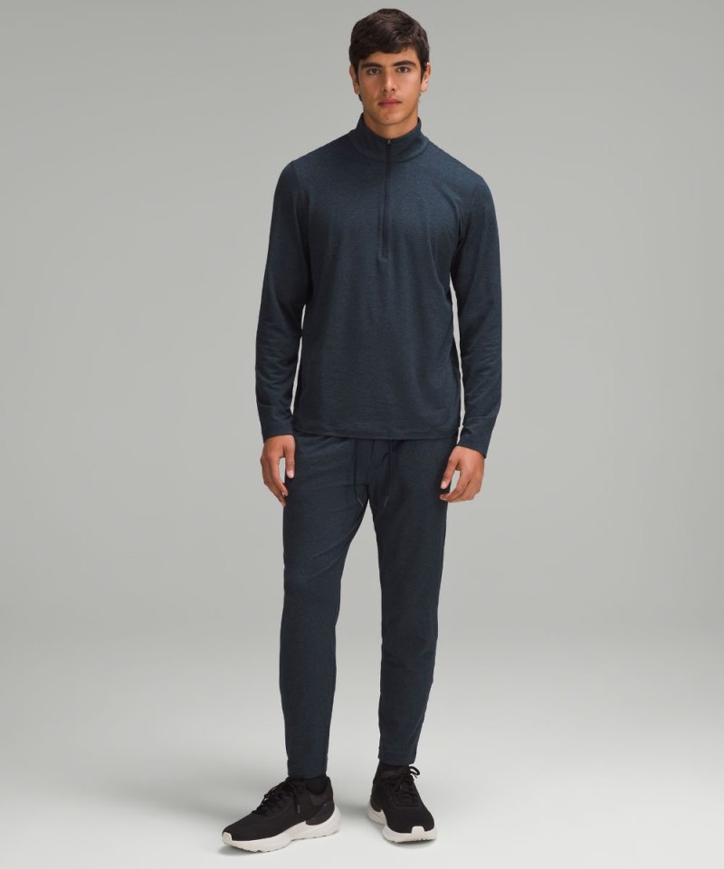Lululemon Soft Jersey Tapered Pant Heathered Classic Navy / Heathered True Navy Online Outlet Sale