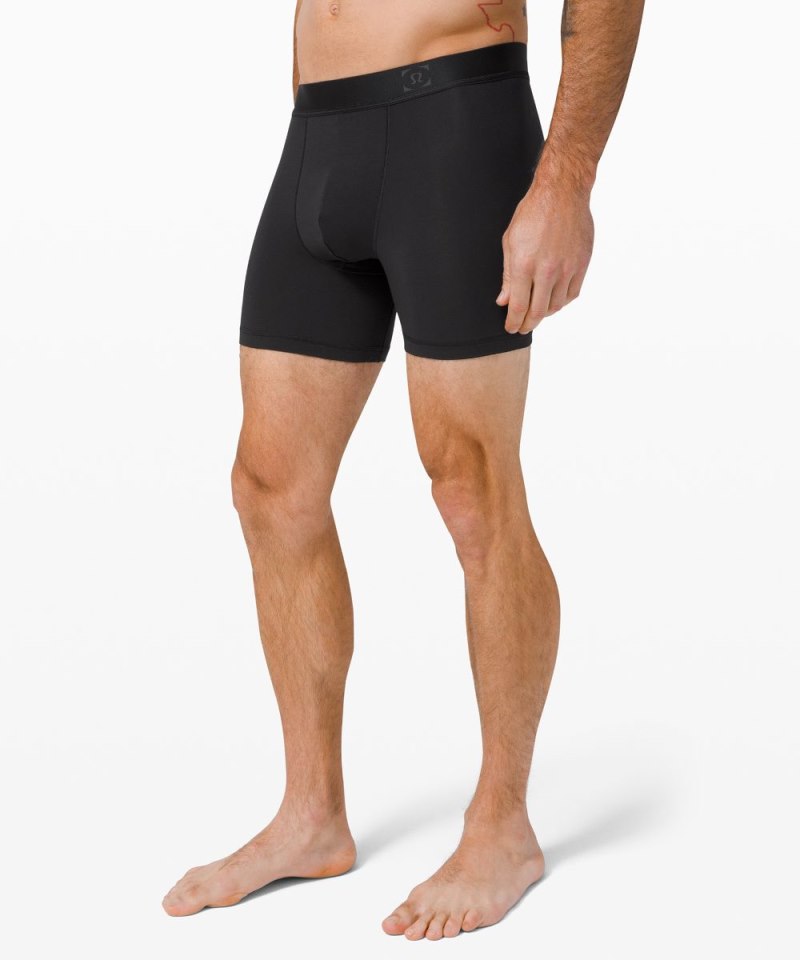 Lululemon Always In Motion Boxer 5" *3 Pack Black / Black / Black Online Outlet Sale