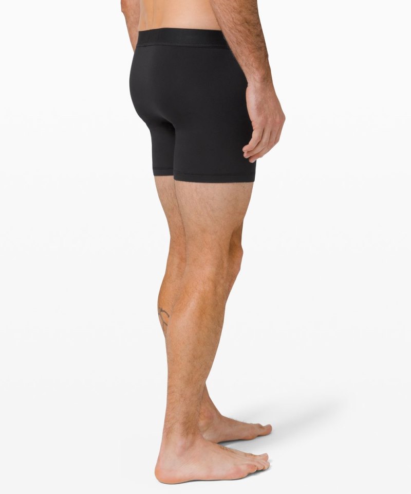 Lululemon Always In Motion Boxer 5" *3 Pack Black / Black / Black Online Outlet Sale