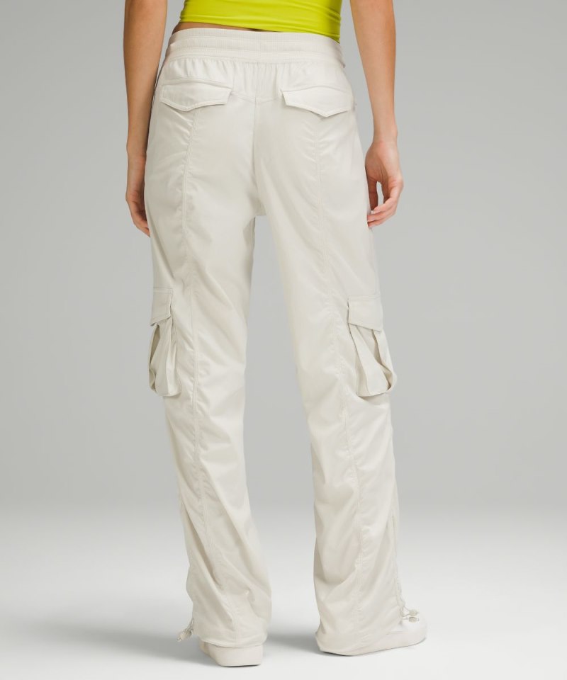 Lululemon Dance Studio Relaxed-Fit Mid-Rise Cargo Pant Bone Online Outlet Sale