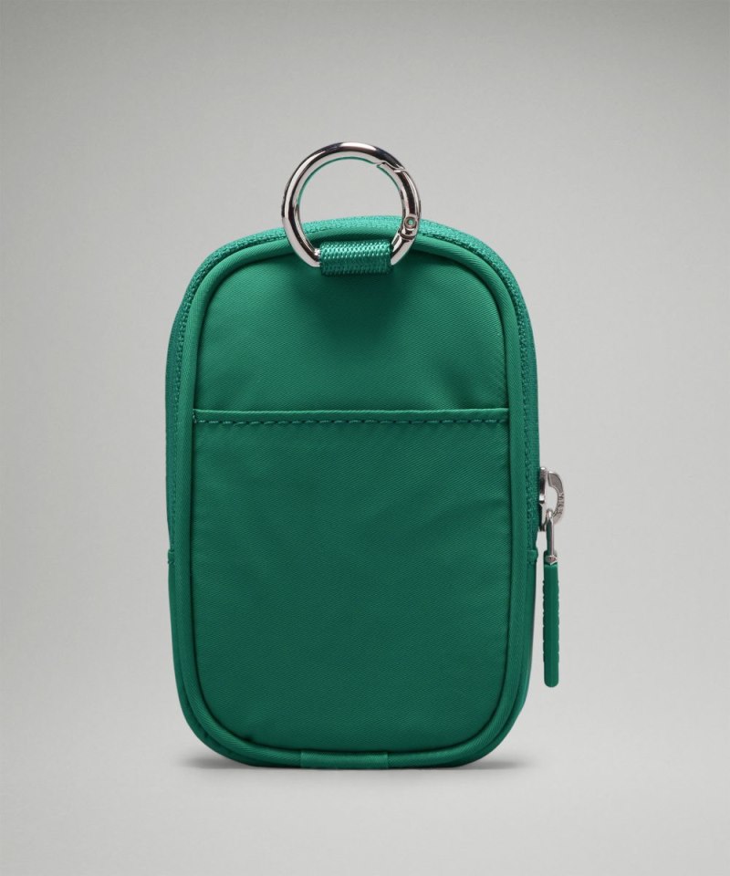 Lululemon Clippable Nano Pouch Cascadia Green Online Outlet Sale