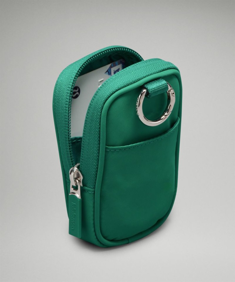 Lululemon Clippable Nano Pouch Cascadia Green Online Outlet Sale