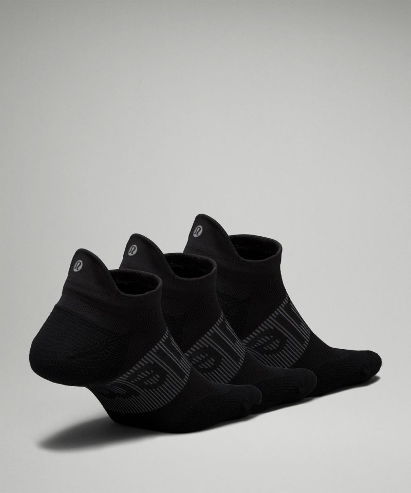 Lululemon Women's Power Stride Tab Socks *3 Pack Black Online Outlet Sale