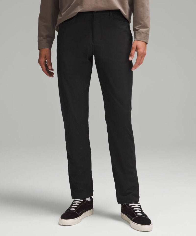 Lululemon ABC Classic-Fit 5 Pocket Pant 28"L *Warpstreme Black Online Outlet Sale