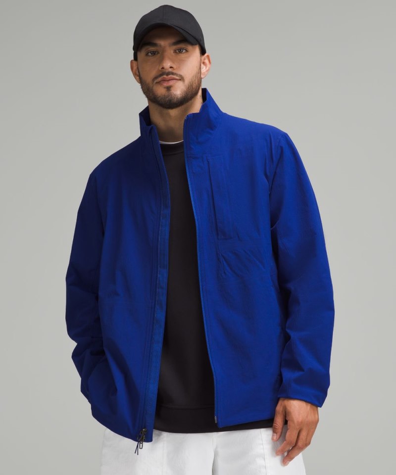 Lululemon Sojourn Windbreaker Jacket Larkspur Online Outlet Sale