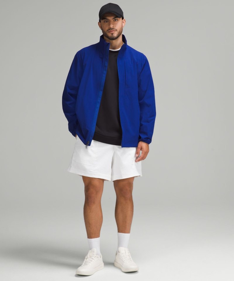 Lululemon Sojourn Windbreaker Jacket Larkspur Online Outlet Sale