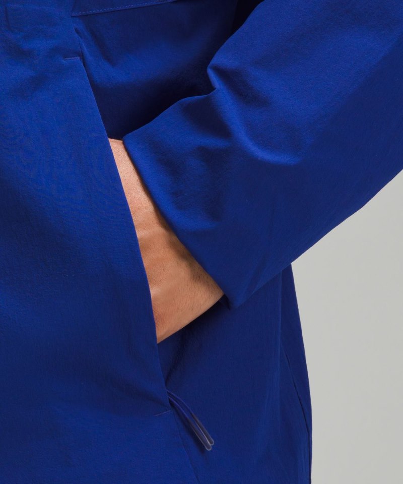Lululemon Sojourn Windbreaker Jacket Larkspur Online Outlet Sale