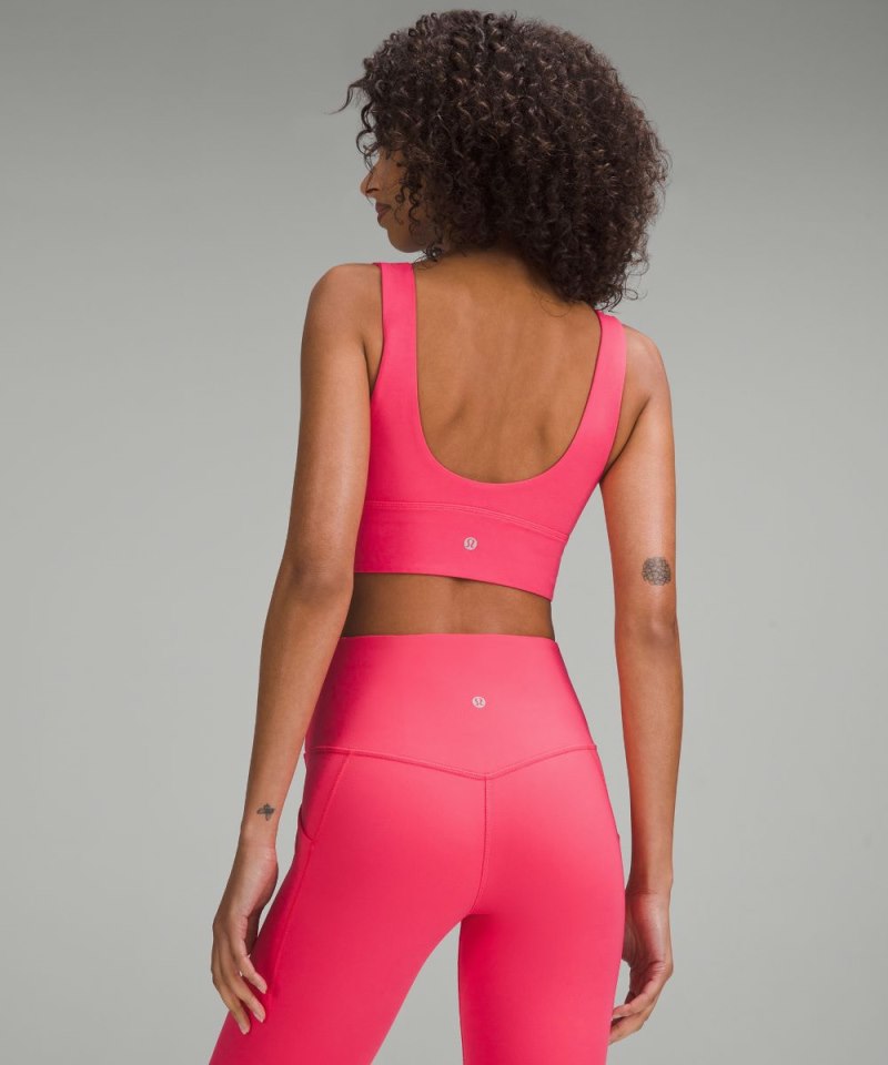 Lululemon lululemon Align™ V-Neck Bra *Light Support, C / D Cup Glaze Pink Online Outlet Sale