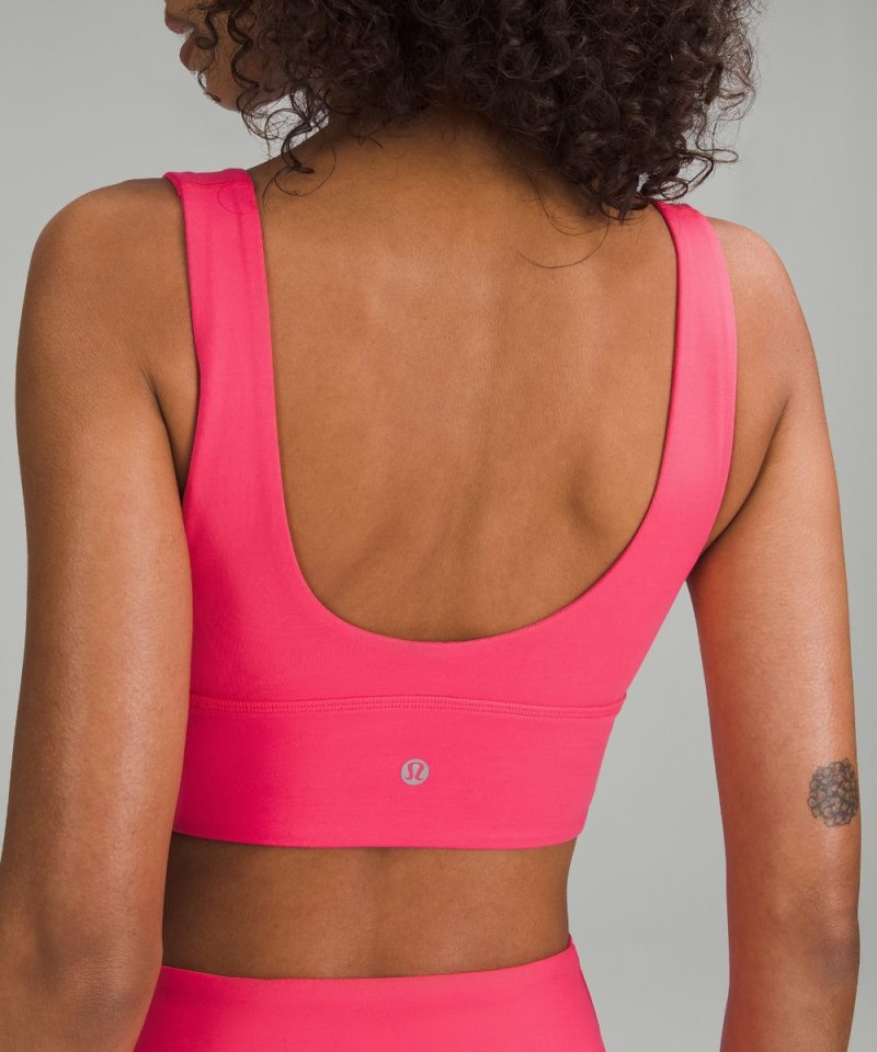 Lululemon lululemon Align™ V-Neck Bra *Light Support, C / D Cup Glaze Pink Online Outlet Sale