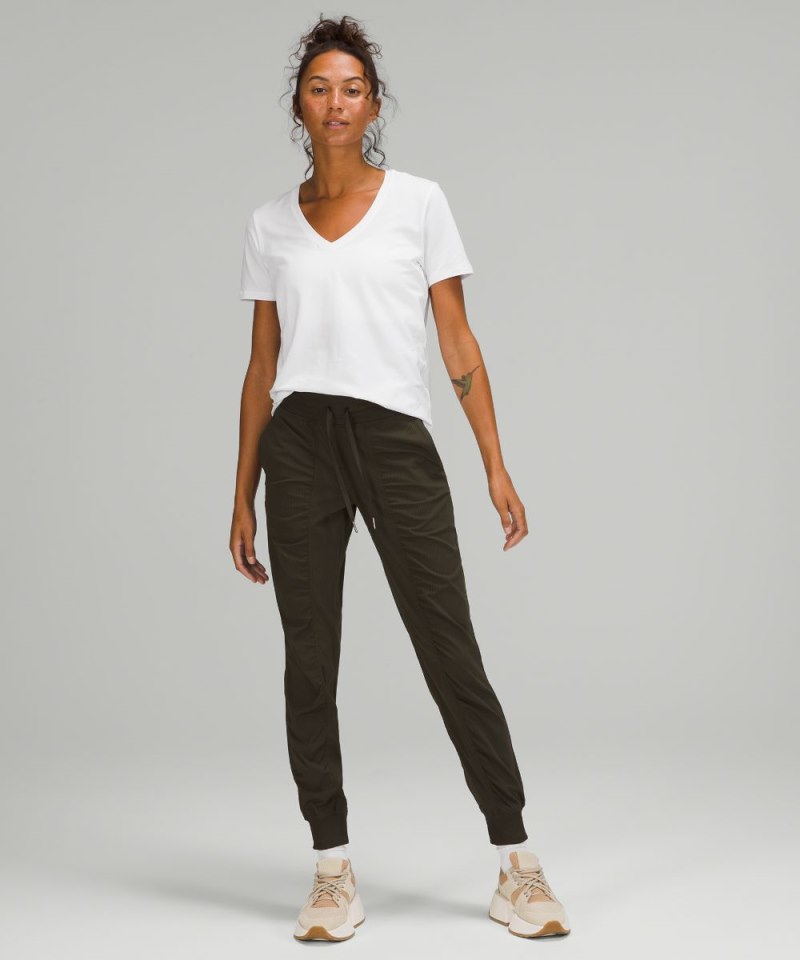 Lululemon Love V-Neck T-Shirt White Online Outlet Sale