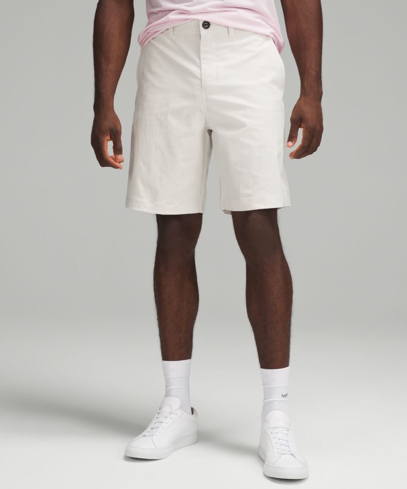Lululemon Relaxed-Fit Smooth Twill Short 9" Bone Online Outlet Sale