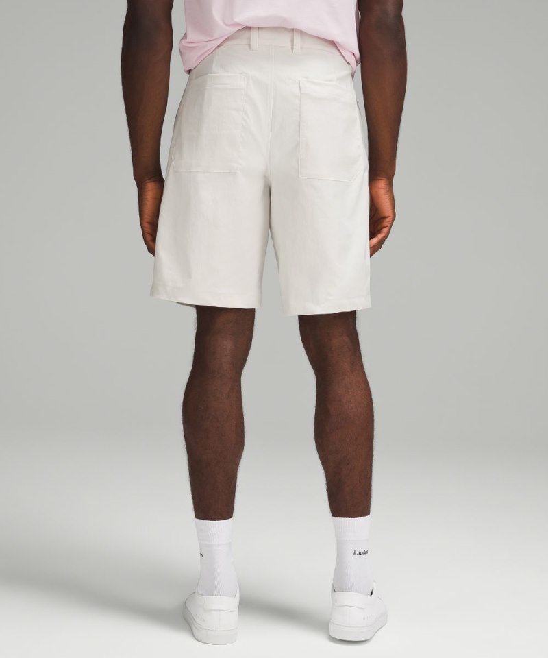 Lululemon Relaxed-Fit Smooth Twill Short 9" Bone Online Outlet Sale