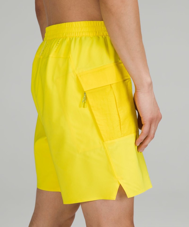 Lululemon Water-Repellent Hiking Short 8" Sonic Yellow Online Outlet Sale