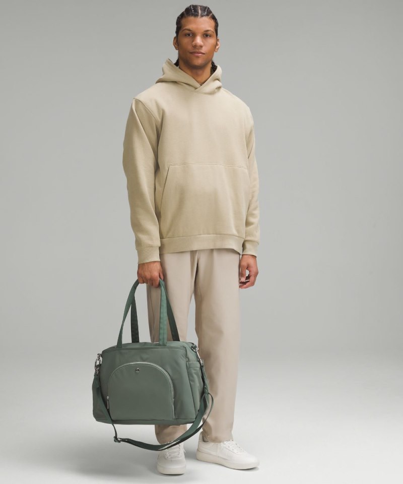 Lululemon New Parent Tote Bag 20L Grey Eucalyptus / Trench Online Outlet Sale