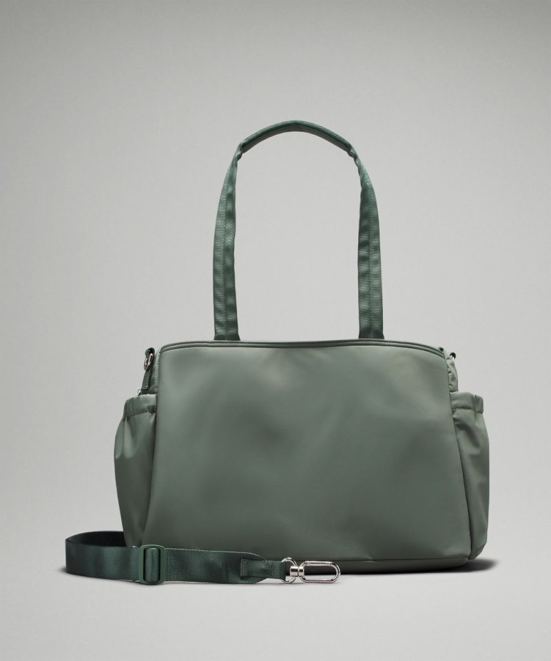Lululemon New Parent Tote Bag 20L Grey Eucalyptus / Trench Online Outlet Sale
