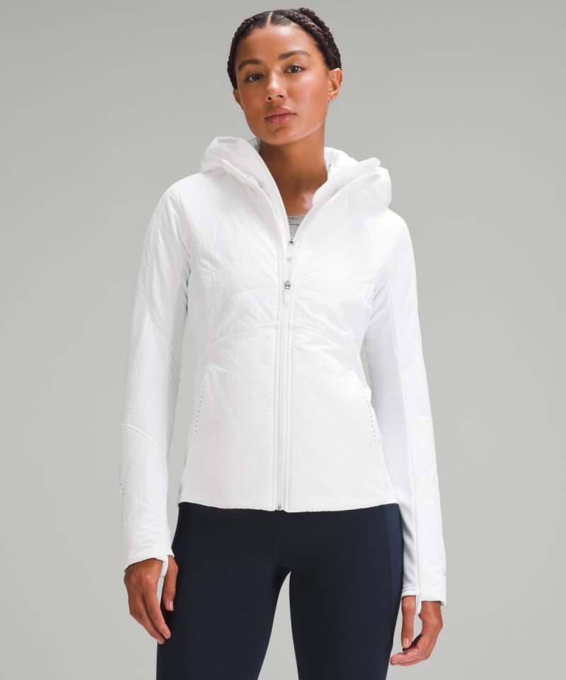 Lululemon Another Mile Jacket White Online Outlet Sale