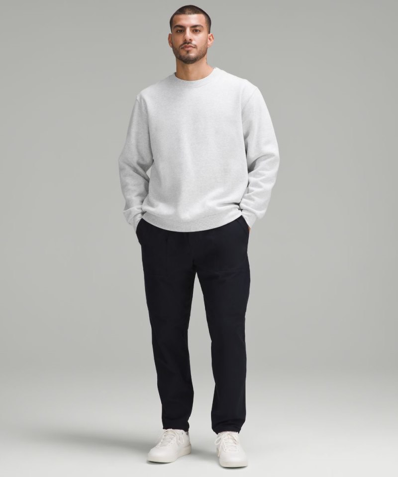 Lululemon Steady State Crew Heathered Core Ultra Light Grey Online Outlet Sale