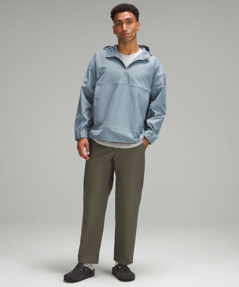 Lululemon Smooth Twill Half-Zip Anorak Belgian Blue Online Outlet Sale