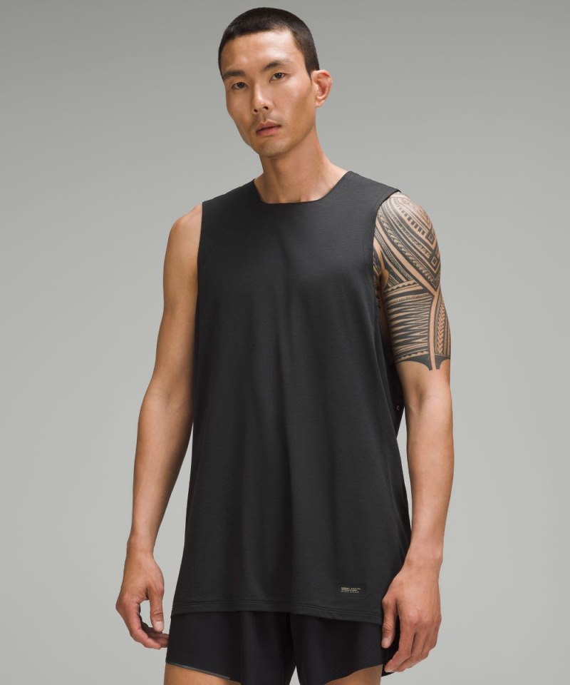 Lululemon Fast and Free Trail Running Tank Top Black Online Outlet Sale