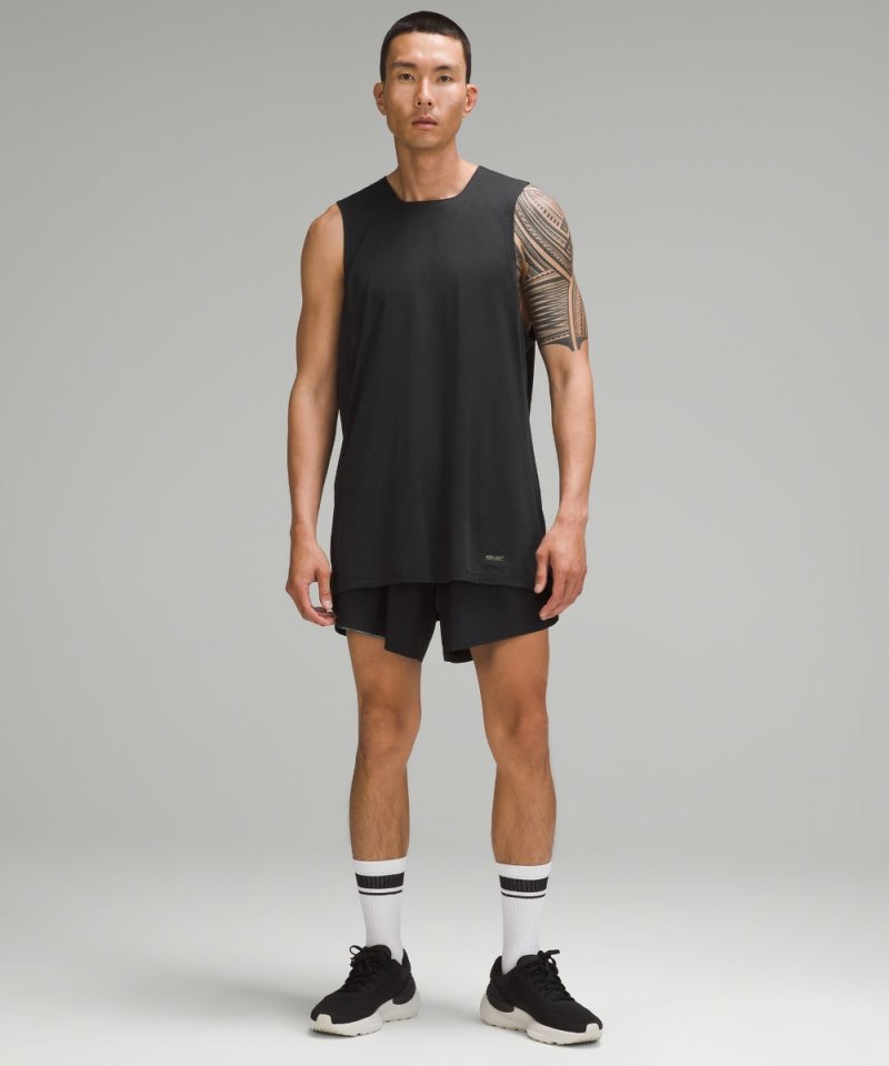Lululemon Fast and Free Trail Running Tank Top Black Online Outlet Sale