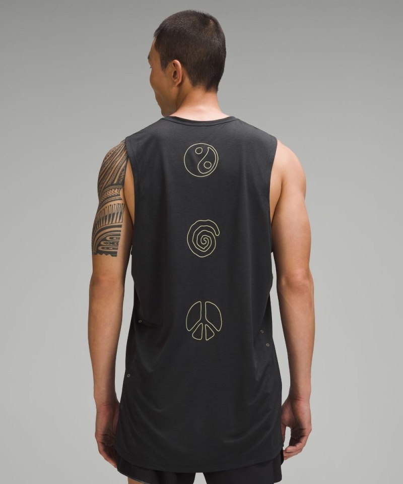 Lululemon Fast and Free Trail Running Tank Top Black Online Outlet Sale