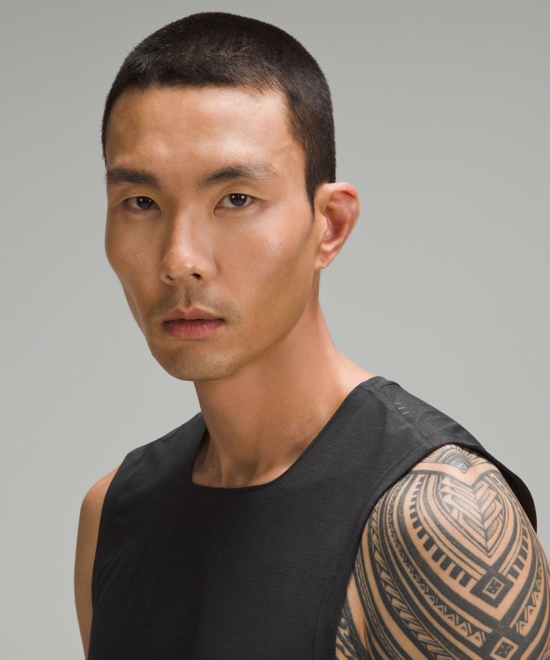 Lululemon Fast and Free Trail Running Tank Top Black Online Outlet Sale
