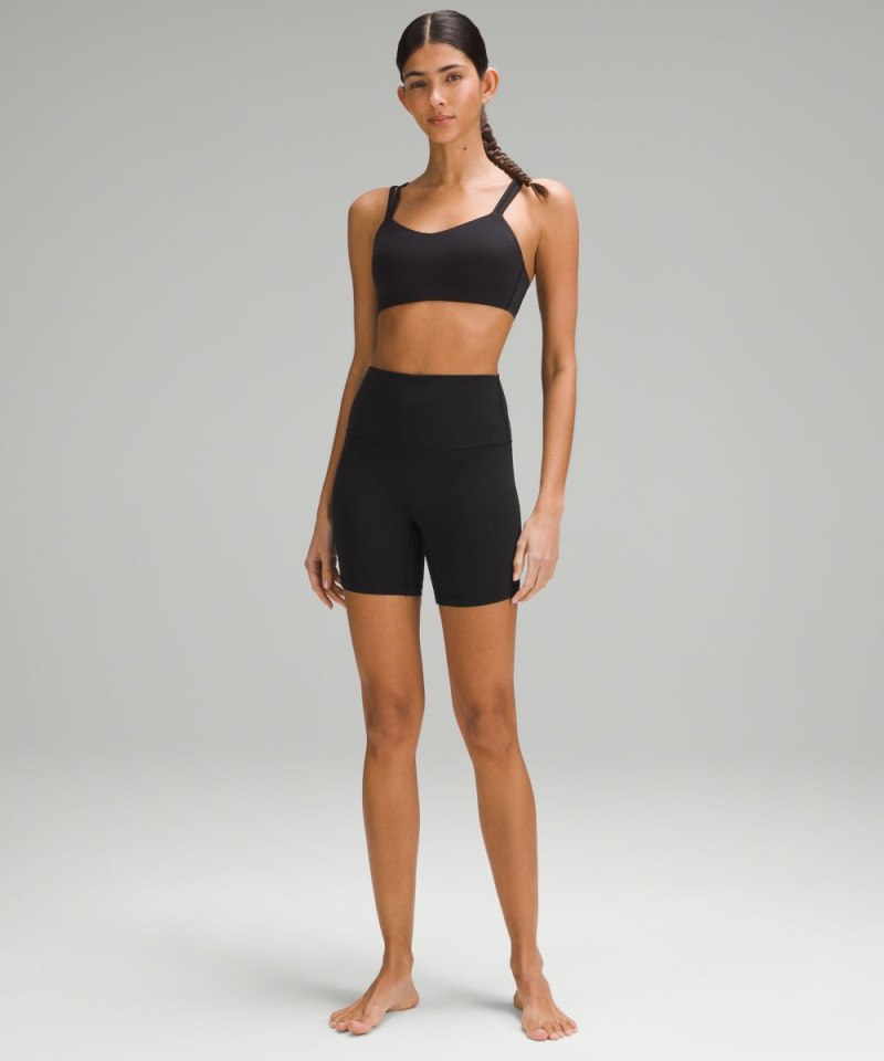 Lululemon Like a Cloud Bra *Light Support, B / C Cup Black Online Outlet Sale