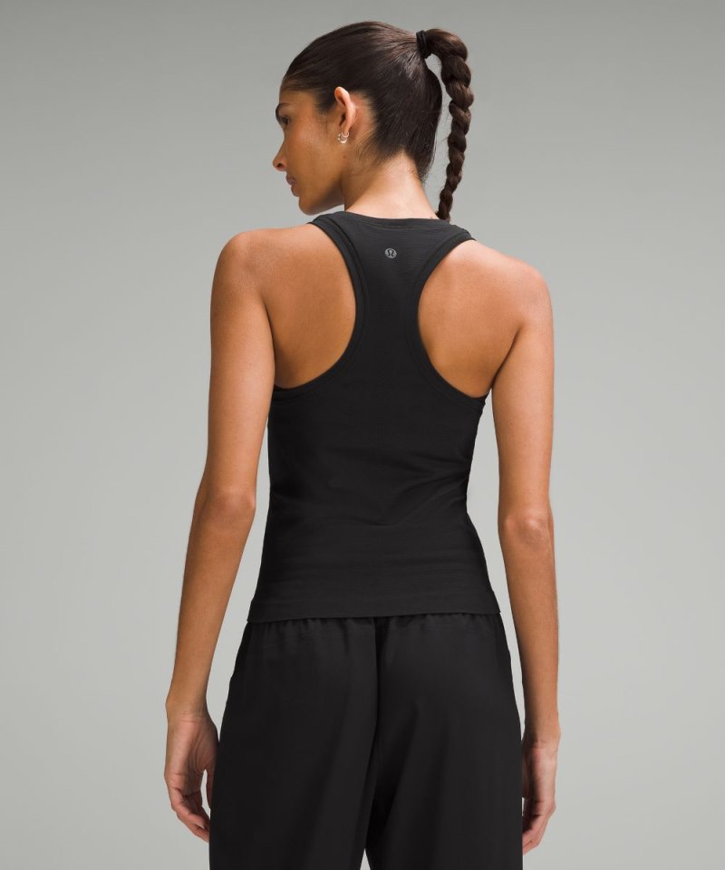 Lululemon Swiftly Tech Racerback Tank Top 2.0 *Race Length Black / Black (not available) Online Outlet Sale