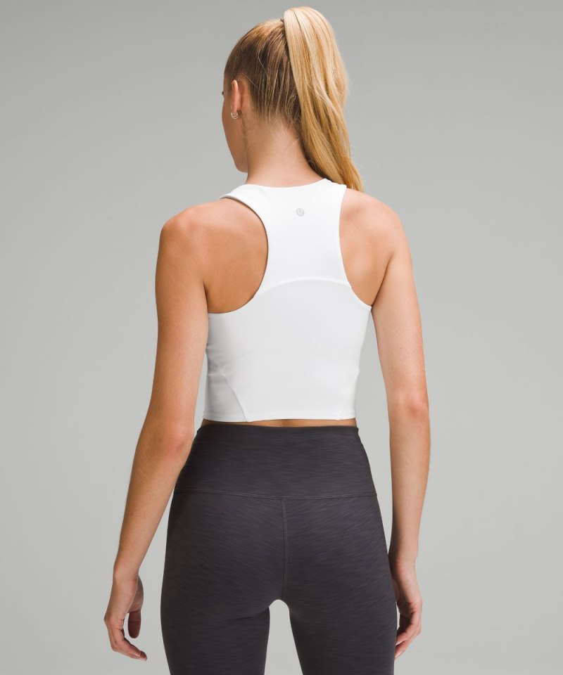 Lululemon Wunder Train Racerback Tank Top White Online Outlet Sale