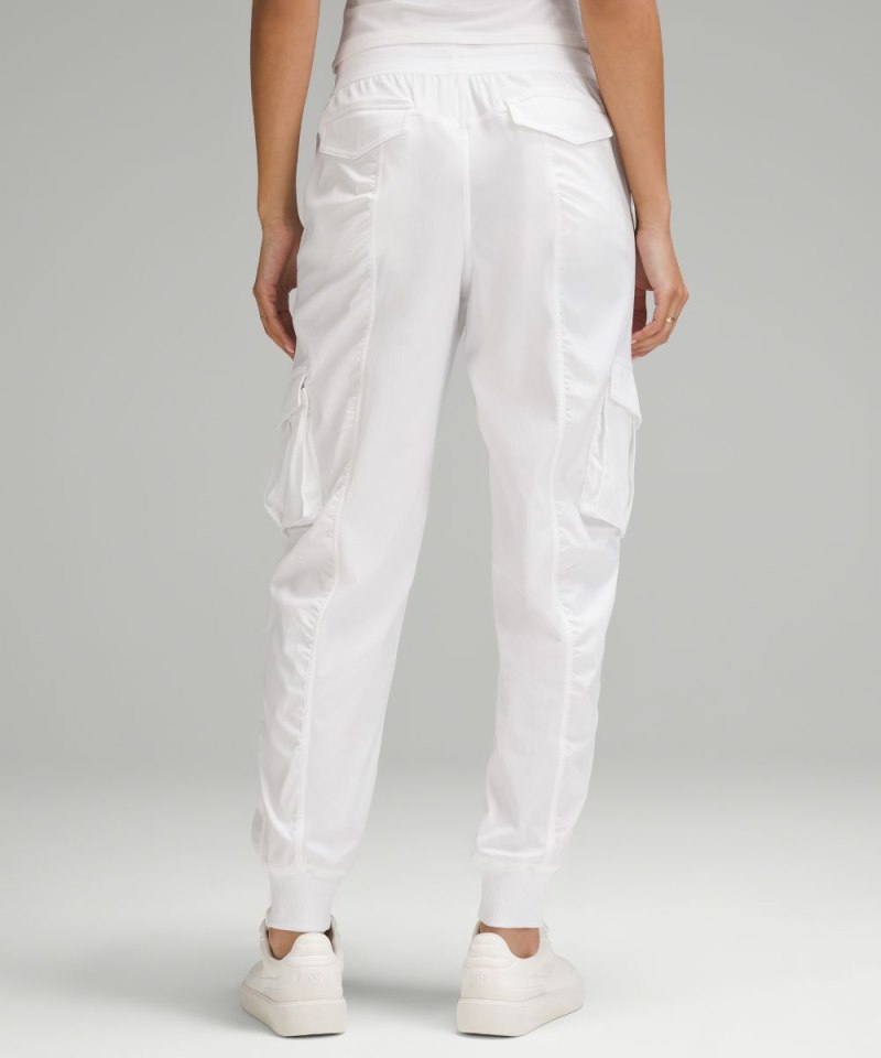 Lululemon Dance Studio Relaxed-Fit Mid-Rise Cargo Jogger White Online Outlet Sale