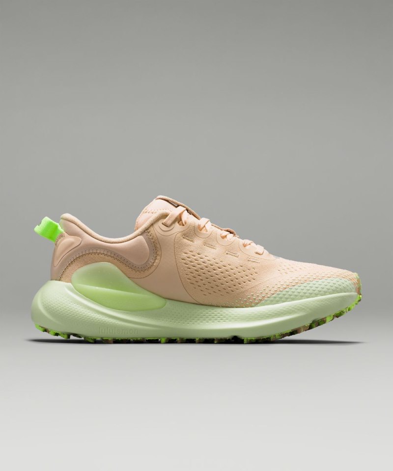 Lululemon beyondfeel Women's Trail Running Shoe Pale Linen / Light Avocado / Green Freeze Online Outlet Sale