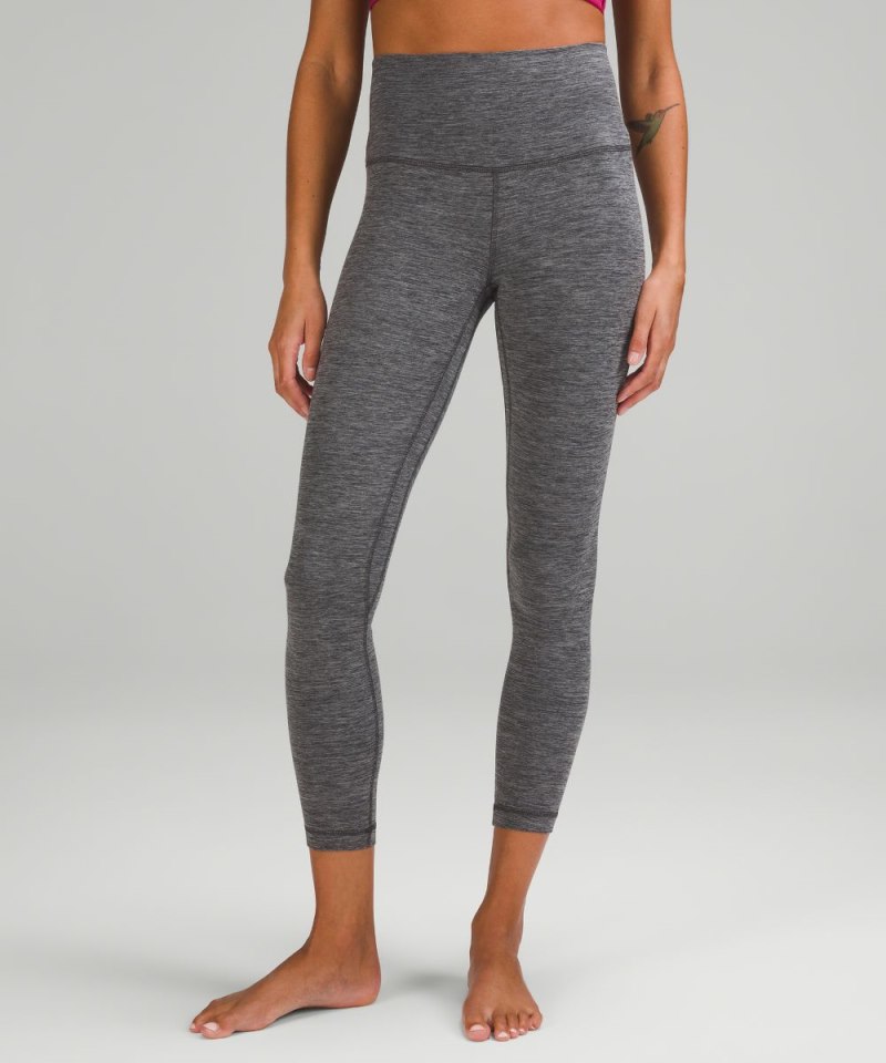 Lululemon lululemon Align™ High-Rise Pant 25" Heathered Graphite Grey Online Outlet Sale