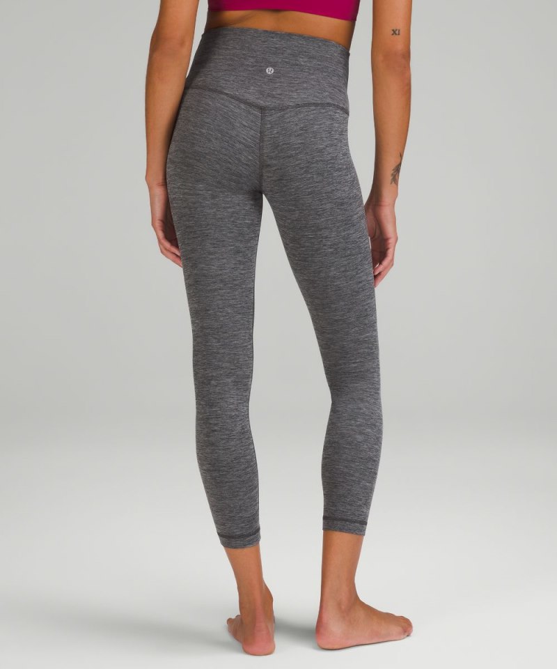 Lululemon lululemon Align™ High-Rise Pant 25" Heathered Graphite Grey Online Outlet Sale