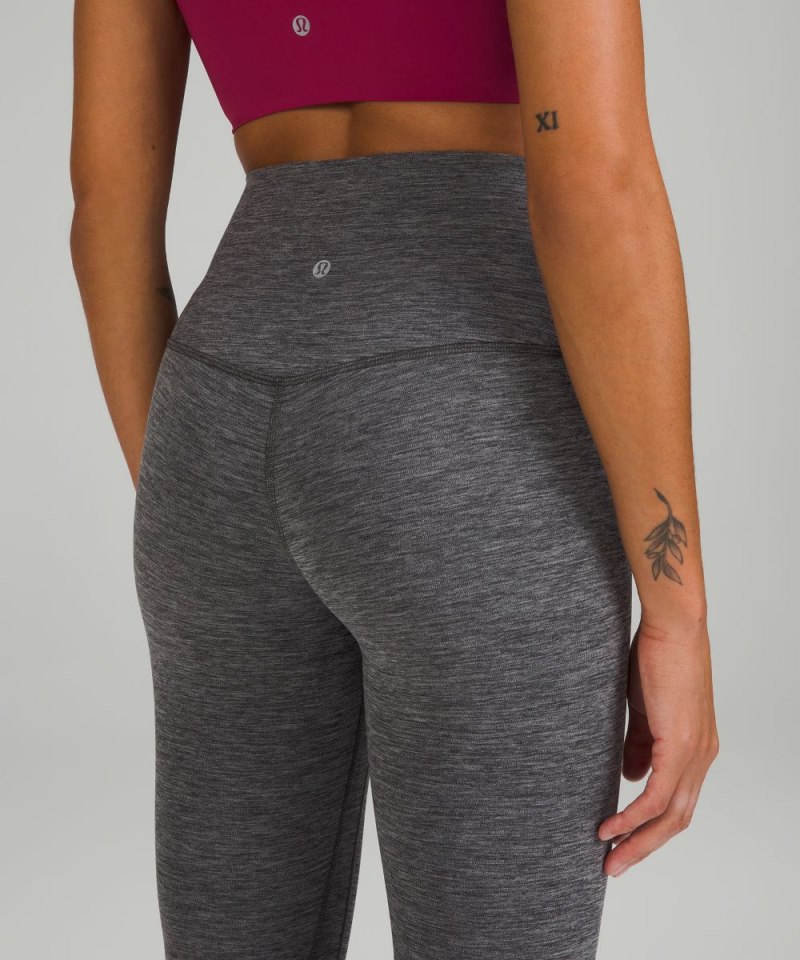 Lululemon lululemon Align™ High-Rise Pant 25" Heathered Graphite Grey Online Outlet Sale