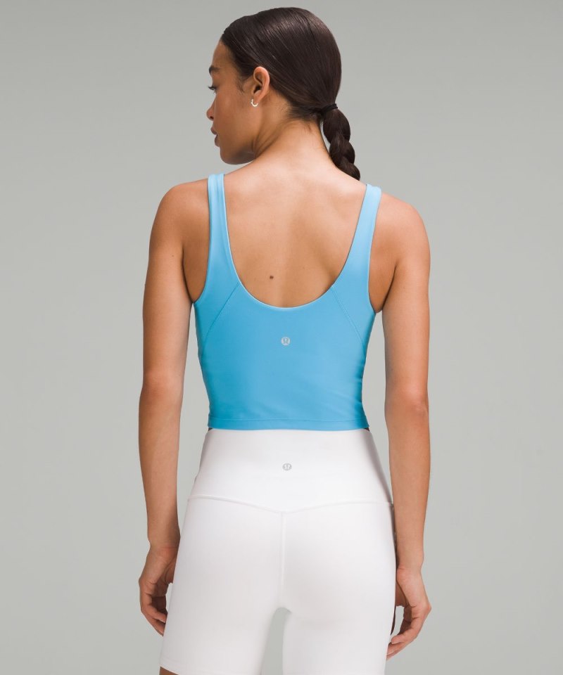 Lululemon lululemon Align™ Tank Top *Light Support, C / D Cup Kayak Blue Light Online Outlet Sale