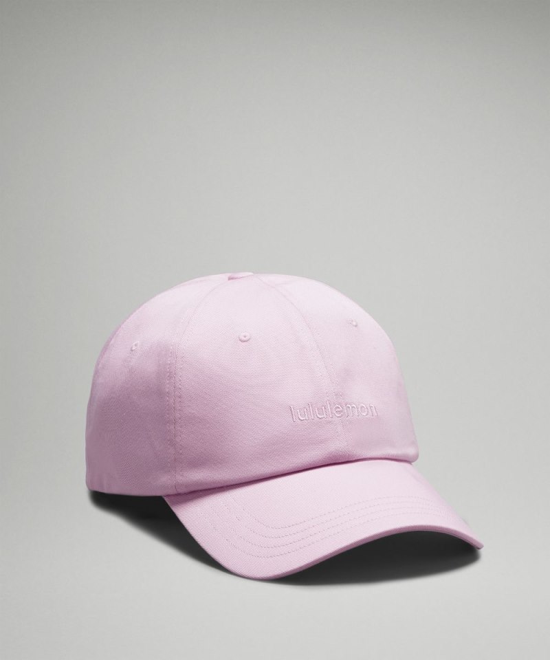 Lululemon Classic Unisex Ball Cap *Wordmark Vitapink Online Outlet Sale