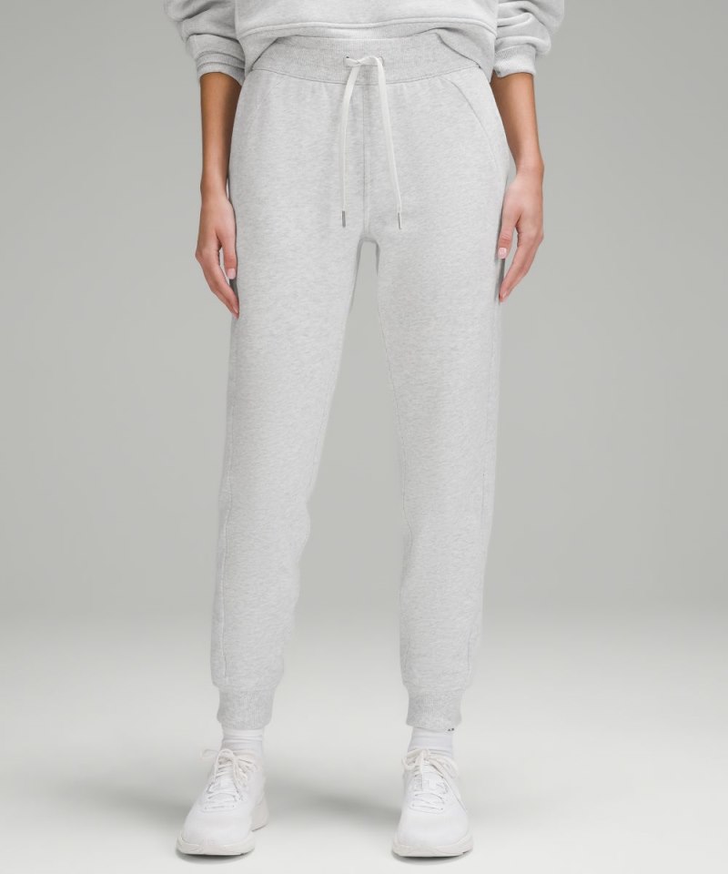 Lululemon Scuba High-Rise Jogger *Full Length Heathered Core Ultra Light Grey Online Outlet Sale