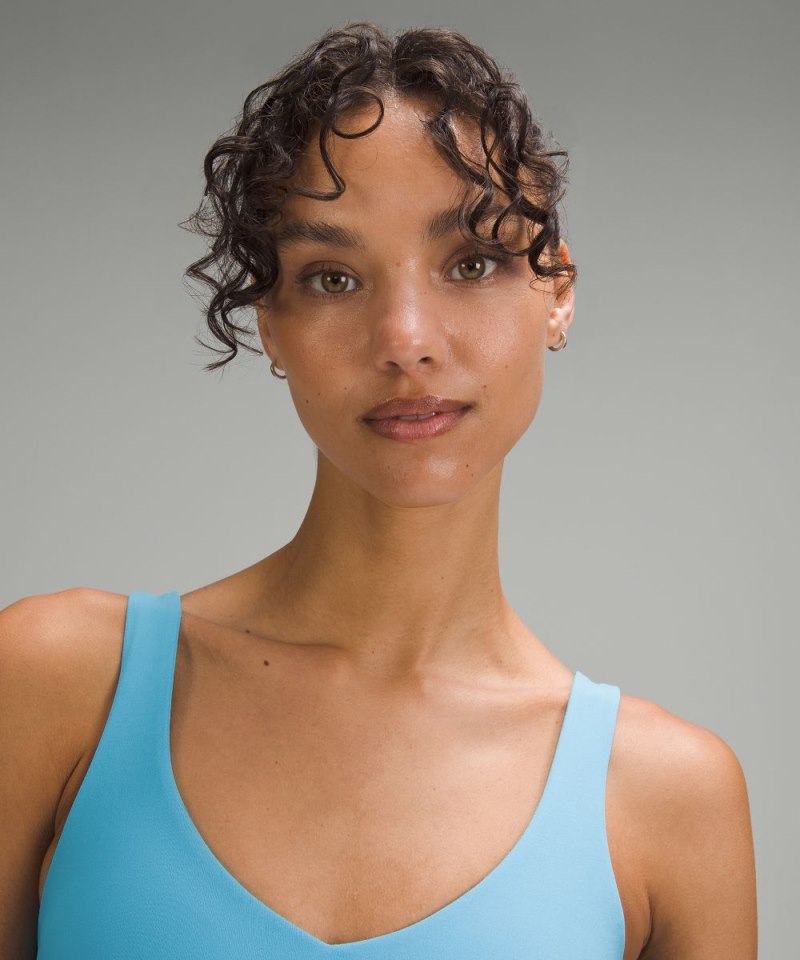 Lululemon lululemon Align™ Tank Top *A / B Cup Kayak Blue Light Online Outlet Sale