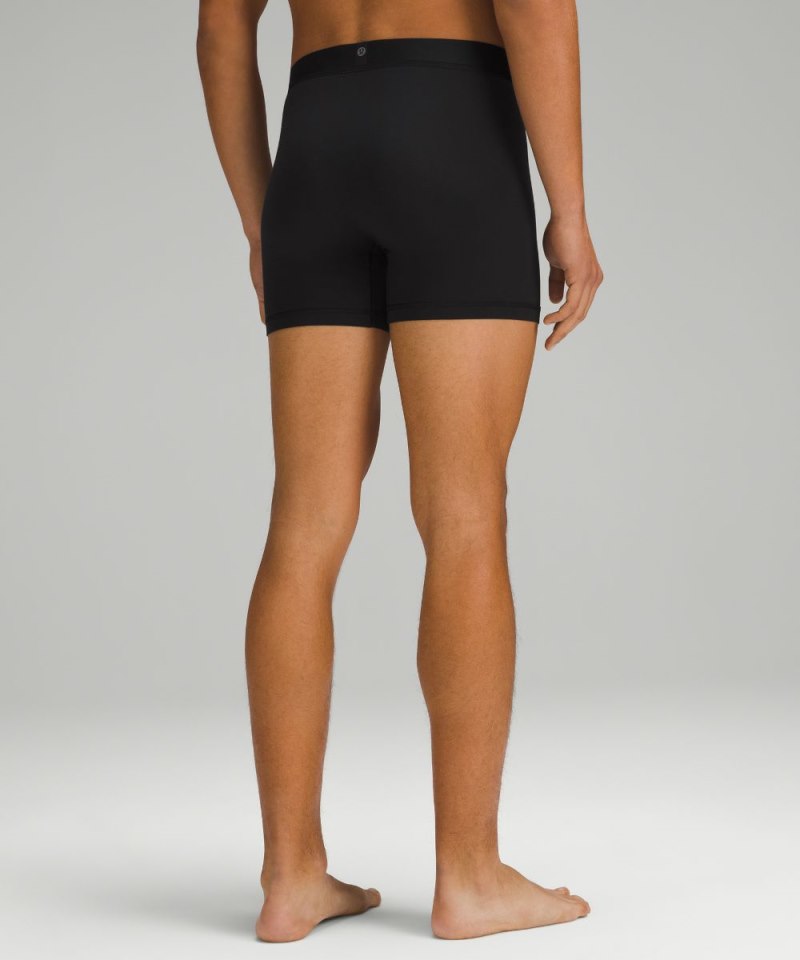 Lululemon Always In Motion Boxer 5" *5 Pack Black / Black / Black / Black / Black Online Outlet Sale