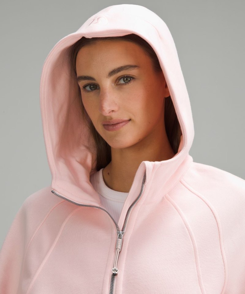 Lululemon Scuba Oversized Half-Zip Hoodie Strawberry Milkshake Online Outlet Sale