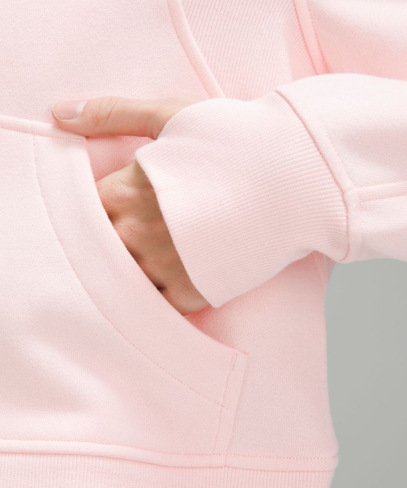 Lululemon Scuba Oversized Half-Zip Hoodie Strawberry Milkshake Online Outlet Sale