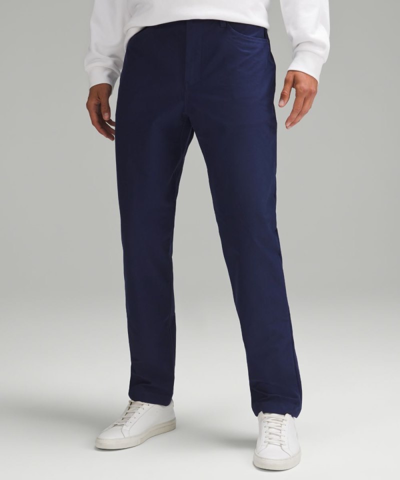 Lululemon ABC Classic-Fit 5 Pocket Pant 34" *Utilitech Night Sea Online Outlet Sale