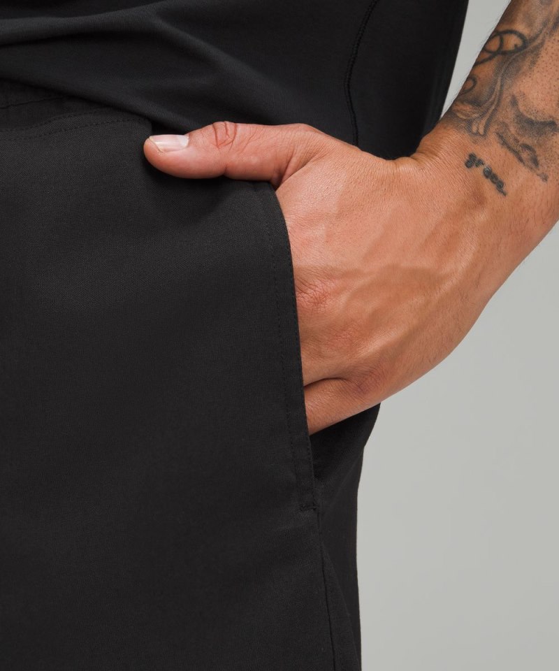 Lululemon Relaxed-Fit Pull-On Short 7" *Light Woven Black Online Outlet Sale