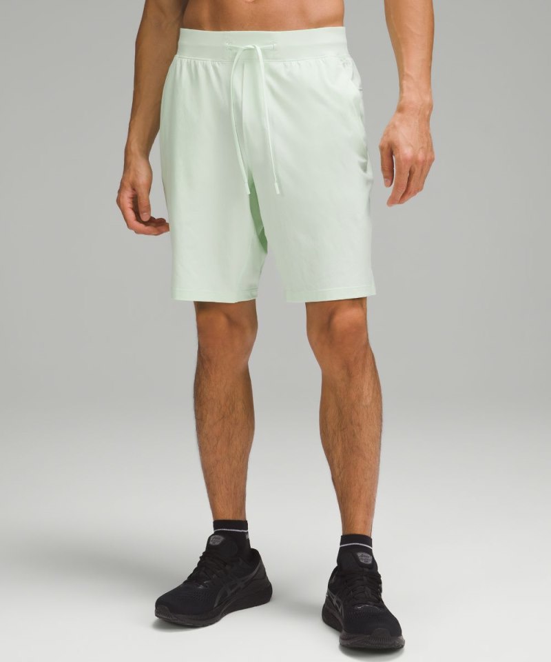 Lululemon T.H.E. Linerless Short 9" Kohlrabi Green Online Outlet Sale