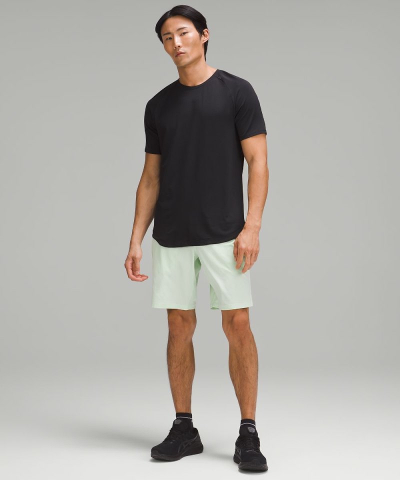 Lululemon T.H.E. Linerless Short 9" Kohlrabi Green Online Outlet Sale