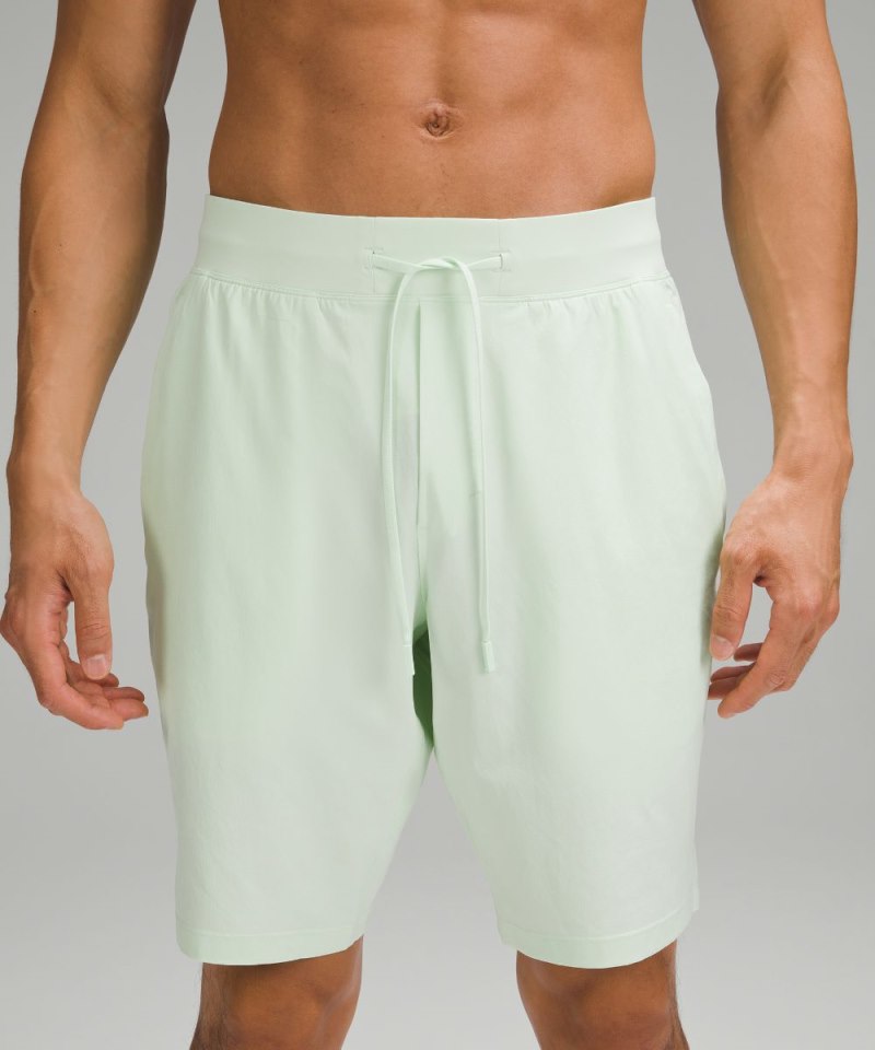 Lululemon T.H.E. Linerless Short 9" Kohlrabi Green Online Outlet Sale