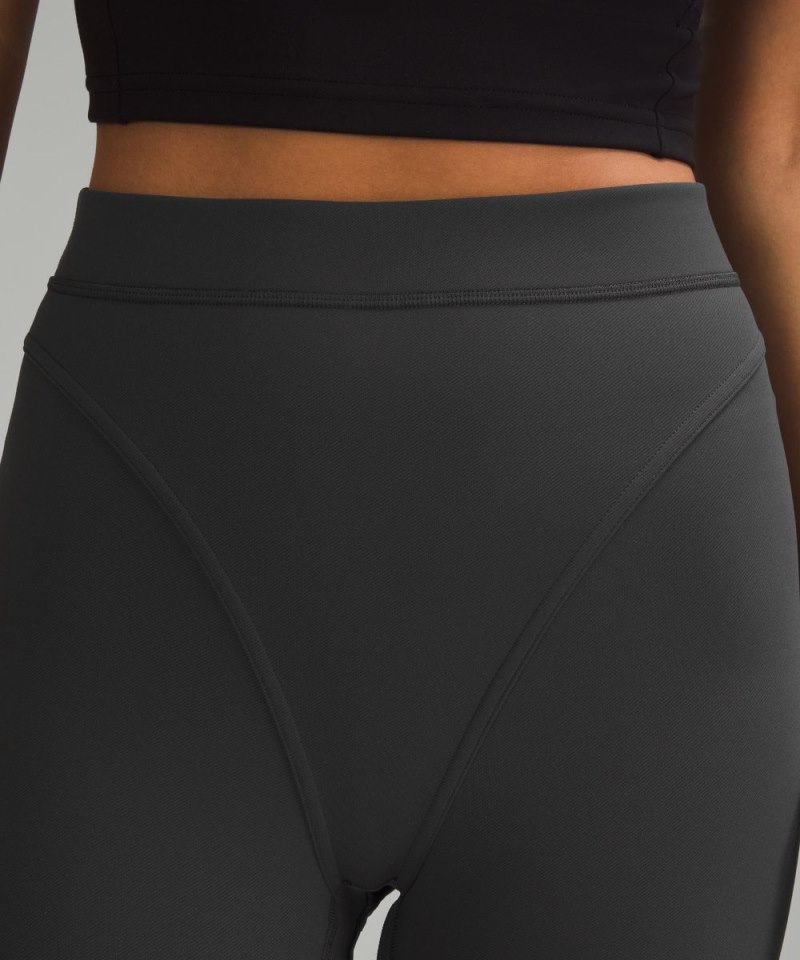 Lululemon Wunder Train Aerobic High-Rise Tight 25" *Twill Graphite Grey Online Outlet Sale