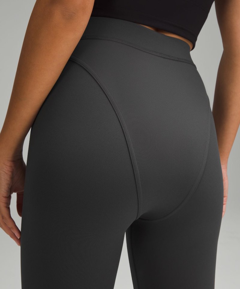 Lululemon Wunder Train Aerobic High-Rise Tight 25" *Twill Graphite Grey Online Outlet Sale