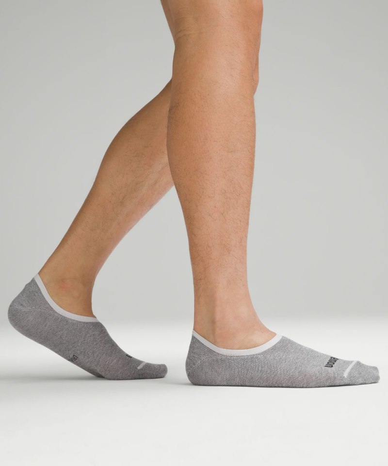 Lululemon Men's Daily Stride Comfort No-Show Socks *5 Pack Black / Heather Grey / White Online Outlet Sale